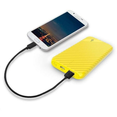 Portable USBPower Bank Battery 4000mAh for iPhone and (Best Iphone 4 Battery Extender)