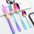 thumbnail image 3 of 24-Piece Flatware Set Stainless Steel Tableware Cutlery Set Service for 6 with High-grade Storage Case for Home Kitchen Restaurant Hotel, 3 of 7