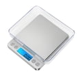 thumbnail image 1 of Báscula Digital De Precisión, Báscula Para Computadora Portátil, Con Pantalla Lcd Y 6 Unidades, Bandeja De Acero Inoxidable, Función De Tara, Para Cocina, Joyería, Café - 3 Kg X 0., 1 of 5
