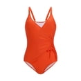thumbnail image 1 of Regatta Womens Baylenne Plain One Piece Swimsuit, 1 of 4