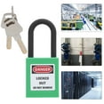 thumbnail image 1 of Lockout de Seguridad, Candado de Seguridad de Bloqueo de Bloqueo de Bloqueo de Aislamiente para Neumilar para Hidráulico para Electricidad, 1 of 7