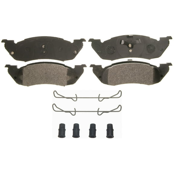 Wagner QuickStop ZX529 Semi-Metallic Disc Brake Pad Set Fits select: 1991-1996 DODGE DAKOTA