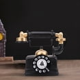 thumbnail image 1 of Teléfono Antiguo Retro Vintage Con Cable, Teléfono Fijo, Estilo Vintage, Mano De Obra Exquisita, Material De Resina Para Familiares Y Amigos, 1 of 7