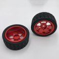 thumbnail image 4 of 4pcs Neumáticos Llantas de rueda para WLTOYS 144001 14 A959 Accesorios de rojo Zulema ruedas de neumáticos de coche rc, 4 of 6