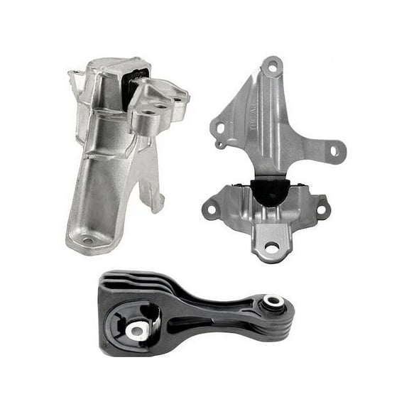 Engine Mount and Transmission Mount Kit - Compatible with 2016 - 2018 Honda Civic 2017