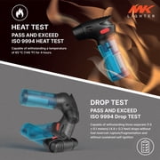 MK Mini Butane Torch Lighter, Refillable 1 Pack, Assorted Colors