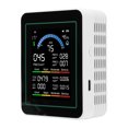 thumbnail image 1 of Probador Medidor De Aire Soporte Para Tuya WiFi 10 En 1 CO2 CO TVOC HCHO PM2.5 PM10 PM0.3 Índice De Del Aire Temp Probador De Detección De Humedad Portátil, 1 of 7