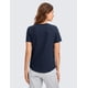 thumbnail image 2 of Remera CRZ YOGA de Algodón Pima Manga Corta Azul Marino Talle M, 2 of 3