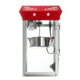 thumbnail image 4 of Olde Midway Vintage-Style Tabletop Popcorn Machine Maker Popper with 8 Ounce Kettle, Red, 4 of 7