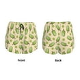 thumbnail image 4 of Disketp Kiwi Ice Cream Print Women's Shorts Workout Shorts for Athletic Gym Running Shorts with Phone Pockets X-Large, 4 of 8