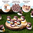 thumbnail image 3 of sixwipe 60 Pcs Bulk Mini Jesus Figurines with "Loves You" Message, Easter Egg Hunt Fillers, Religious Party Toys for Sunday School, Baptism, Church Events & Christian Gift Giving, 3 of 7