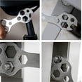 thumbnail image 5 of 2 llaves multiusos para bicicleta, kit de reparación de bicicletas, llave para bicicleta de montaña Bicylice de acero multifuncional WEAVERBIRD  ER, 5 of 5