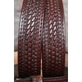 thumbnail image 3 of HILASON Western Genuine Leather Belt for Men Women Cowboy Cowgirl Handmade Unisex Heavy Duty Basketweave Belt for Jeans, 3 of 4