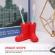 thumbnail image 3 of Botas De Lluvia Soporte Para Cepillos De Dientes Silicona Adorable Multifuncional Con Orificios De Drenaje Soporte Para Cepillos De Dientes Soporte Para Máquina De Afeitar Manual Para Lavabo Baño Methold HA027275-02, 3 of 6