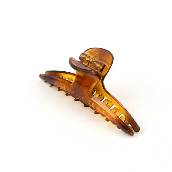 6 PC Golden Color Medium Claw Clip : the Ultimate in Hair Styling! Clips Girl Brand