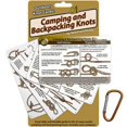 thumbnail image 1 of ReferenceReady Outdoor Knots - Tarjetas impermeables para atar nudos con mini mosquetón - Incluye 22 nudos de cuerda para acampar, mochileros, escenarios de exploración, 1 of 5