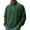 #_001Dark Green, variant on ASDFVBKG Men's Warm Fuzzy Fleece Pullover Quarter Zip Polar Fleece Stand Collar Lightweight Long Sleeve Tops Outerwear Warm Fall Solid Color Outfits Purple S
