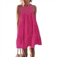 thumbnail image 1 of Camisola de Encaje para Mujer, Color Rojo Rosa, Talla M, 1 of 6