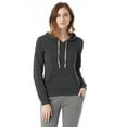 thumbnail image 2 of Ladies' Athletics Eco-Fleece Hoodie - ECO BLACK - L, 2 of 3