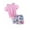 Pink Floral Print, variant on Arshiner Girl Summer Short Set Girls Outfits Off Shoulder Short Sleeve Tee T Shirt Tank Top Shorts Pant 2PC Set 10-12Y