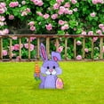 Easter Bunny Shaped Yard Sign Get Into Spring Yard Decorating With