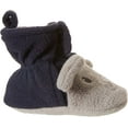 thumbnail image 6 of Hudson Baby Infant and Toddler Girl Cozy Fleece Booties, Dark Pink Navy, 18-24 Months, 6 of 7