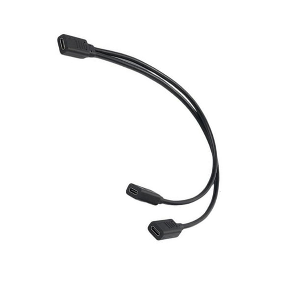 SIEYIO USB C Splitter Cable USB Type C Female to Female Splitter Extension Charging