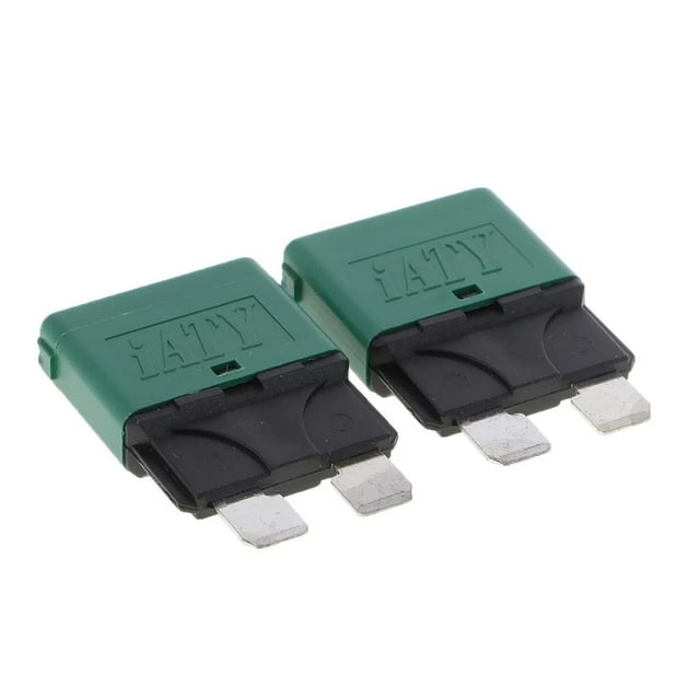 2x Disyuntor de Fusibles Automáctico 12V Piezas de Repuesto para Camiones Barco Vehículos - 30A Yotijar Disyuntores