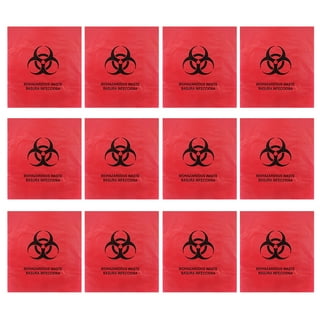 Stick-on Biohazard Infectious Waste Bag