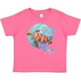 thumbnail image 3 of Inktastic Vero Beach, Florida Swimming Sea Turtle with Bubbles Boys or Girls Baby T-Shirt, 3 of 5