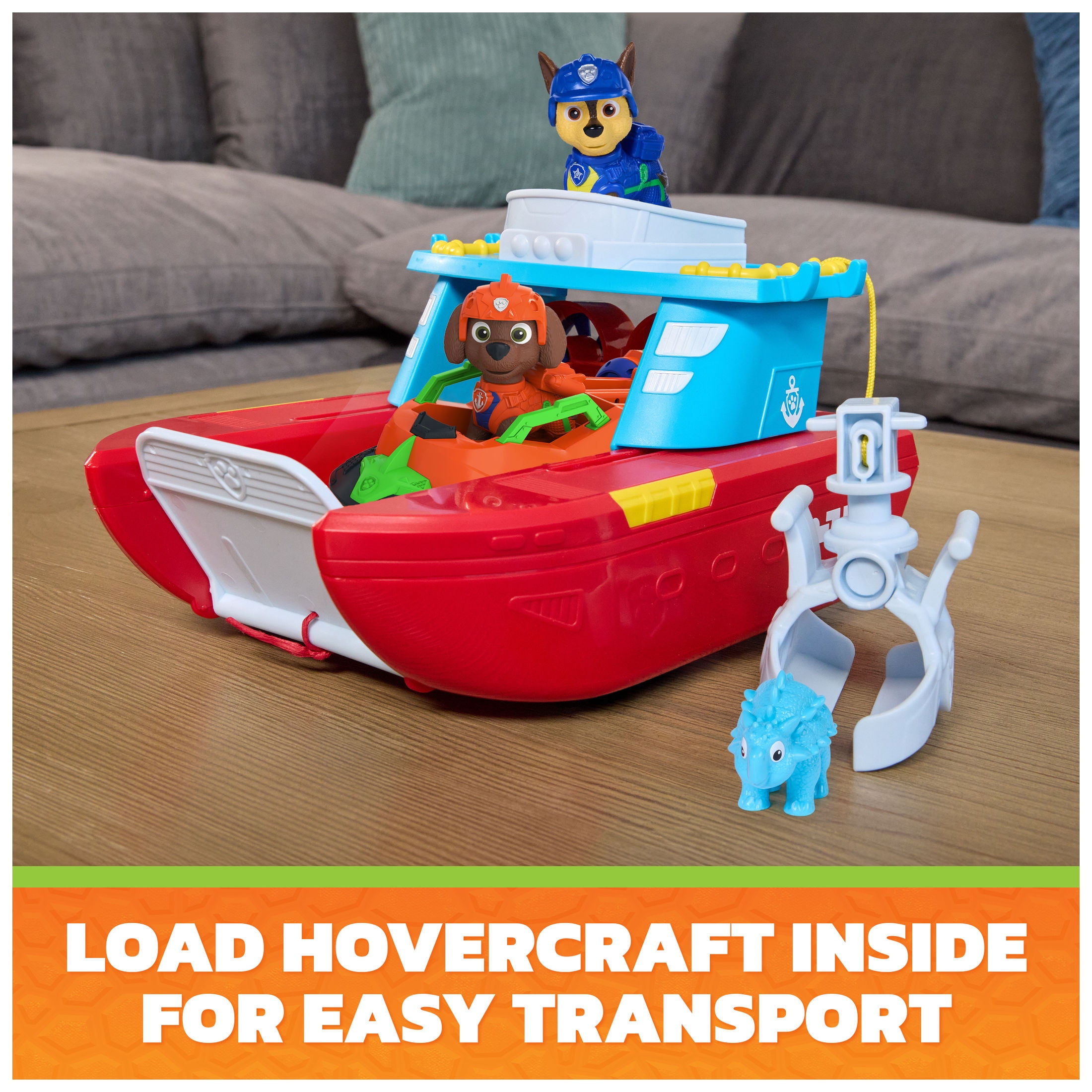 PAW Patrol: The Dino Movie Dino Patrol Box Toy Vehicle Two 2-Pack, for Ages 3 and up