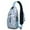 Sky-blue-73, variant on Crossbody Sling Backpack for Women Men White Otter Shoulder Sling Crossbody Casual Chest Bag for Travel Sports Running Hiking