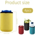thumbnail image 2 of 4 Pack 12oz Slim Can Cooler Sleeves — 4mm Neoprene Insulated Can Covers, Non-Slip Grip, Stretch Fit for Standard Beer, Soda & Seltzer Cans, 2 of 6