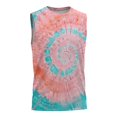 thumbnail image 2 of YunPes ﻿ Boys Tank Tops Sleeveless Crewneck T-shirt Fashion Gradient Tie Dye Athletic Undershirts Summer Kids Quick Dry Sweatshirt Tops, 2 of 5