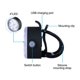 thumbnail image 5 of Luces delanteras y traseras para bicicleta, carga USB, juego de cuatro luces delanteras y traseras, equipo para andar en bicicleta de montaña, 5 of 5