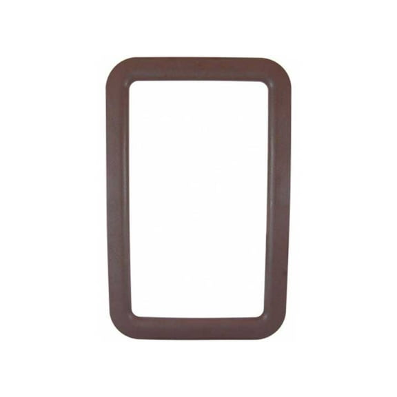 ENTRANCE DOOR WINDOW FRAME EXTERIOR BROWN BOXED