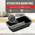 thumbnail image 3 of Bakken- Swiss Loaf Pan Set 2-Piece - Deluxe Nonstick Carbon Steel Bakeware for Perfect Bread and Cakes – Dishwasher Safe, Premium Pans for Home Baking, 3 of 7