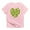 Petal Pink, variant on CafePress - Ginkgo Heart Infant T Shirt - Infant T-Shirt