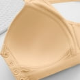 thumbnail image 4 of Push-Up Bra for Women, Backless Seamless U-Shaped Design with Mesh and Polyurethane Splicing, Soft Nylon Fabric, Regular Length, Fits True to Size, for Everyday Wear, 4 of 6