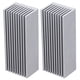 thumbnail image 1 of Disipador de calor de aluminio, 2 piezas de aletas de enfriamiento, kit de disipador de calor de aluminio, disipador de calor electrónico diseñado para el futuro, 1 of 8