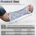 thumbnail image 6 of COEQINE Fish Scales Arm Cast Covers Size M Arm Cast Sleeve with Thumb Cover Wrist Cast Cover Removable Arm Cast Decor Cover Short Arm Cast Cover Stretch Arm Sleeves for Adult Kids, 6 of 7