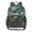 Elegant Peacock, variant on PVC Transparent Backpacks Clear Backpack for Travel and Outings Cheetah and Jungle Leaves