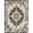 Black Ivory Gold, Pattern 17, variant on Design&I 8'x10' Washable Area Rug Extra Large Skid-Resistant Low Profile Long Minimalist Hallway Scattered Featuring Contemporary Entryway for Living Room, Family