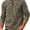 Khaki Green, variant on Olaglory Mens Sweaters Crewneck Waffle Pullover Sweater, Casual Button Textured Knit Henley Sweaters for Men, Beige