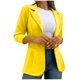 thumbnail image 2 of ICHUANYI Liquidación Moda Mujer Turn Down Collar Manga larga Casual Abrigo Cardigan Blusa ICHUANYI WER202308174323, 2 of 6