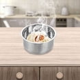 thumbnail image 2 of Stainless Steel Steamer Basket With Handle And Stand Reusable Food Steaming Rack Round Steamer Holder Steamer Insert For Pot Rice Cooker Supplies 16.5cm Silver, 2 of 9