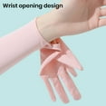 thumbnail image 6 of comerut 1 Pair Long Sun Glove Unisex Sunblock Driving Gloves Anti- UV Non Slip Full Finger Arm Sun Protective Outdoor Sports Arm Cover, 6 of 7