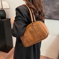 thumbnail image 4 of Bolso Mano Retro Bolsos Monedero Hombro para Mujer Cuero PU, 4 of 9