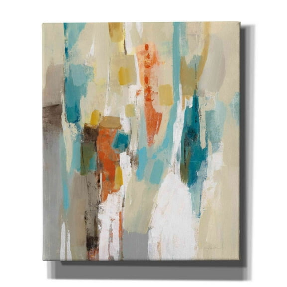 Epic Graffiti 'Steps on Sand II' by Silvia Vassileva, Canvas Wall Art, 20"x24"
