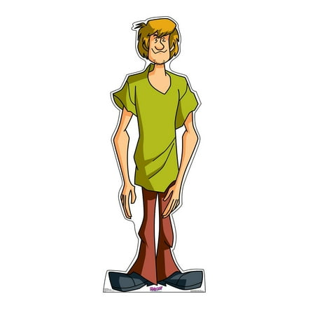 Shaggy Standup Scooby-Doo Mystery Cutout - Life Size Incognito Standee - Fun Party Decor for Fans of Mystery Incorporated!